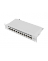 Patch panel Lanberg PPF6-9012-S (1U; 10 ; kat. 6; FTP; 12xRJ-45) - nr 3