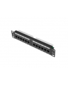 Patch panel Lanberg PPU6-9012-B (1U; 10 ; kat. 6; UTP; 12xRJ-45) - nr 11