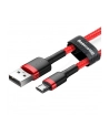 Kabel Baseus cafule CAMKLF-C09 (USB M - Micro USB M; 2m; kolor czerwony) - nr 5