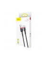 Kabel Baseus cafule CAMKLF-C91 (USB M - Micro USB M; 2m; kolor czarno-czerwony) - nr 15