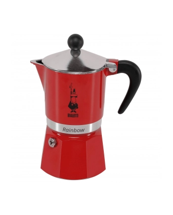 Kawiarka BIALETTI Rainbow (kolor czerwony) nr 1
