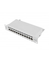 Patch panel Lanberg PPF5-9012-S (1U; 10 ; kat. 5e; FTP; 12xRJ-45) - nr 1