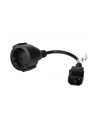 Adapter Akyga AK-PC-10A (C14  IEC C14 M - Schuko F; 0 15m; kolor czarny) - nr 6