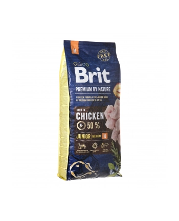 Karma Brit Premium By Nature Junior M (15 kg ) nr 1
