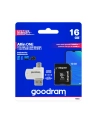 Karty pamięci z adapterem i czytnikiem kart GoodRam All in one M1A4-0160R12 (16GB; Class 10; Adapter  Czytnik kart MicroSDHC  Karta pamięci) - nr 12