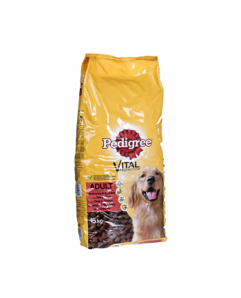 Pedigree Adult wołowina i drób 15kg