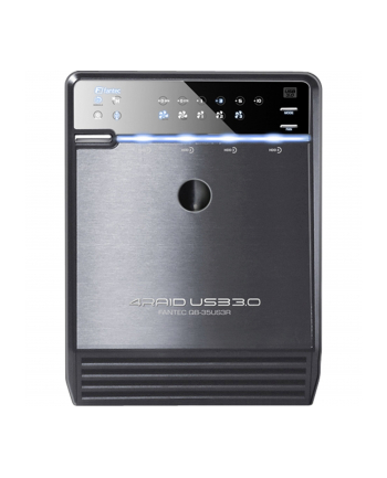 Obudowa fantec QB-35US3R 1519 (3.5 ; e-SATA  USB 3.0; Metal; kolor czarny)