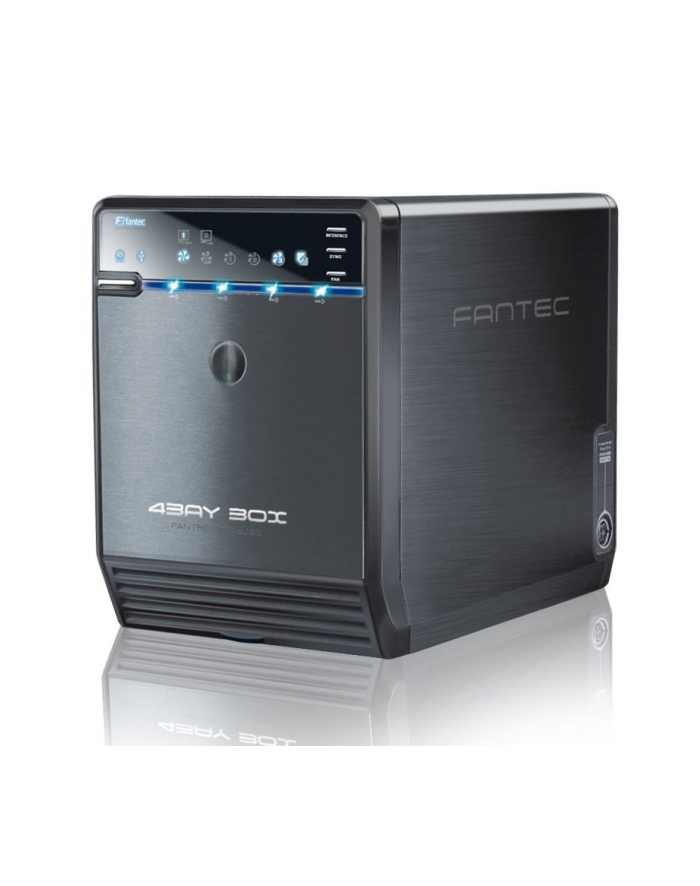 Obudowa fantec QB-35US3R 1519 (3.5 ; e-SATA  USB 3.0; Metal; kolor czarny) główny