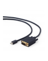 Kabel GEMBIRD CC-mDPM-VGAM-6 (Mini DisplayPort M - D-Sub (VGA) M; 1 8m; kolor czarny) - nr 5