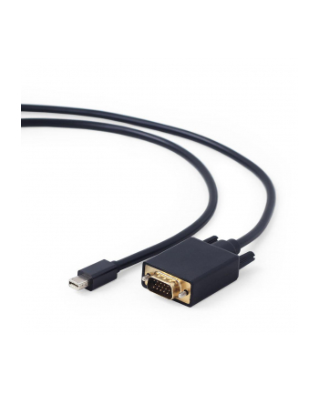 Kabel GEMBIRD CC-mDPM-VGAM-6 (Mini DisplayPort M - D-Sub (VGA) M; 1 8m; kolor czarny)