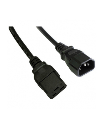 Kabel Akyga AK-UP-02 (C14  IEC C14 M - IEC320 C19 M; 1 8m; kolor czarny)