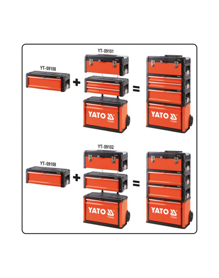 Skrzynia narzędziowa YATO YT-3082 główny