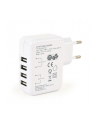 Ładowarka sieciowa do smartfona ENERGENIE EG-U4AC-02 (USB; kolor biały) - nr 21