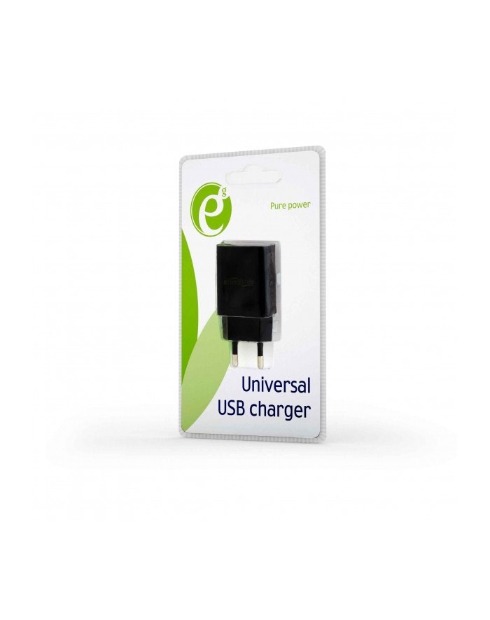Ładowarka sieciowa do smartfona ENERGENIE EG-UC2A-03 (USB; kolor czarny) główny