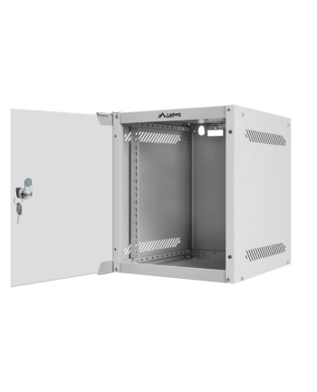 Szafy Lanberg WF10-2306-10S (6U; 329mm / 280mm / 310 mm; wisząca; Szklane; 10 ; kolor szary) nr 2