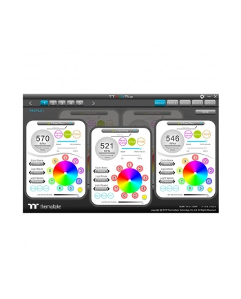 Wentylator do obudowy Thermaltake Pure 14 RGB Plus TT Premium Edition 3Pack nr 1