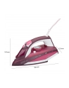 Żelazko parowe Clatronic DB 3705 (2600W; kolor różowy) - nr 12