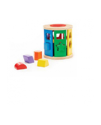 melissa & doug MELISSA Drewniany walec sorter kształtów i kolorów 19041