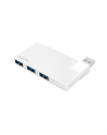 logilink Hub 4xUSB3.0, OTG, srebrny - nr 2