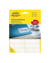 avery zweckform Mini etykiety w arkuszach do opisywania ręcznego, 62 x 19mm, białe, 396 sztuk - nr 1