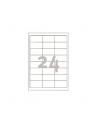 avery zweckform Etykiety uniwersalne ogólnego zastosowania, 54,6 x 33,8mm, białe, do drukarki, 240 sztuk - nr 15