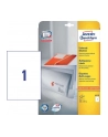 avery zweckform Etykiety uniwersalne ogólnego zastosowania, 210 x 297mm, białe,  do drukarki, 30 sztuk - nr 14