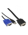InLine® KVM Cable Set, USB, for 48,30cm (19 '') KVM Switch Length 1,8m (60667D) - nr 8