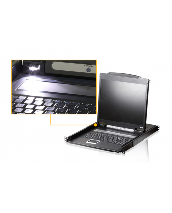 Aten CL1000N 1U black Keyboard / Video / Mouse (KVM) - Switch (CL1000N- ATA- 2XK06DNG)