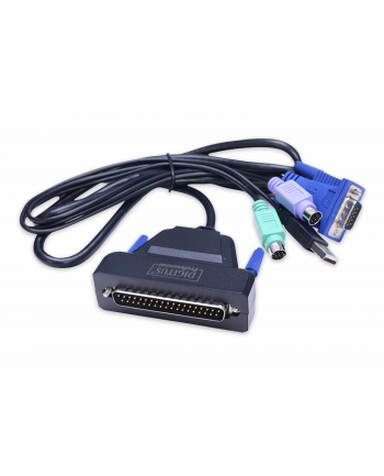 DIGITUS Professional DS-72212 - KVM Switch - 1 x KVM port (s) - Desktop (DS-72212)