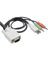 InLine Cable KVM Switch - KVM / Audio / USB Switch - USB - 2 x KVM / Audio / USB - 1 Local User - Desktop (60613I) - nr 11