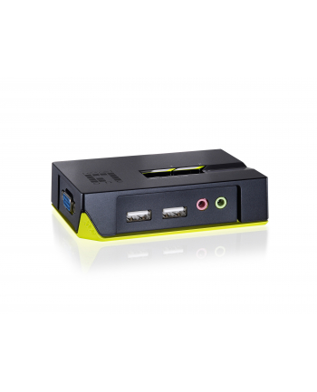 LevelOne ViewCon KVM-0221 - KVM / Audio Switch - USB - 2 Ports - 1 Local User (590221)