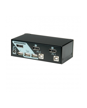 ROLINE Display Port USB 2.0 KVM Switch, 1 User - 2 PC (14.01.3327) nr 2