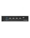 StarTech.com 4 Port DisplayPort KVM Switch With Built-in USB3.0 Hub - 4K - KVM / USB Switch - USB - 4 x KVM / Audio / USB + 3 x SuperSpeed ??USB - 1 Local User - Rack Mountable - AC 120/230 V DC 9 - 12 V (SV431DPU3A2) - nr 7