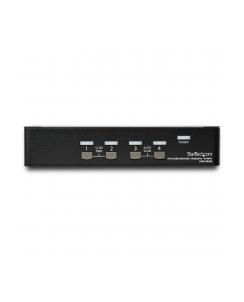 StarTech.com 4 Port DisplayPort KVM Switch - 4K 60Hz - KVM / Audio Switch - 4 x KVM / Audio - 1 Local User - Desktop - AC 100 - 240V