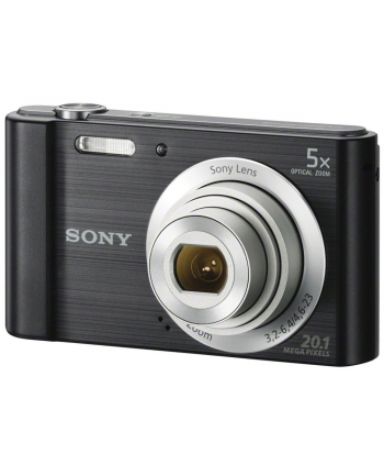 sony Aparat DSC-W800 black 20,1M,5xOZ,720p