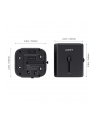 aukey Uniwersalny podróżny adapter sieciowy PA-TA01, 2xUSB+1xUSB C, 7.8A, czarny, pasuje w 150 krajach - nr 12
