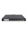 InterTech Inter-Tech KVM-1708 LED - KVM console with KVM switch - 8 ports - PS / 2, USB - 43.2 cm (17 '') rack - Recessed - 1280 x 1024 - 300 lm - 1000: 1 - VGA (88887213) - nr 1