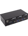 InLine - KVM- /Audio- /USB- Switch - USB - 2 x KVM/Audio/USB - 1 local user - Desktop (63622I) - nr 10
