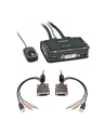 Lindy Compact 2 Port KVM Switch - KVM- /Audio- /USB- Switch - USB - 2 x KVM/Audio/USB - 1 local user - Desktop (42341) - nr 14