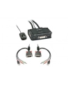 Lindy Compact 2 Port KVM Switch - KVM- /Audio- /USB- Switch - USB - 2 x KVM/Audio/USB - 1 local user - Desktop (42341) - nr 7