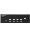 StarTech.com 4 Port HDMI KVM Switch - 4K 30Hz - Dual Display - KVM / Audio / USB Switch - 4 x KVM / Audio / USB - Rack mountable - nr 15