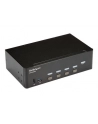 StarTech.com 4 Port HDMI KVM Switch - 4K 30Hz - Dual Display - KVM / Audio / USB Switch - 4 x KVM / Audio / USB - Rack mountable - nr 3