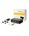 StarTech.com Port Dual DisplayPort KVM Switch - DP KVM Switch - 4K (60Hz) - KVM / Audio / USB Switch - 4 x KVM / Audio / USB - 1 Local User - Desktop, rack-mountable - nr 16