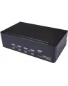 StarTech.com Port Dual DisplayPort KVM Switch - DP KVM Switch - 4K (60Hz) - KVM / Audio / USB Switch - 4 x KVM / Audio / USB - 1 Local User - Desktop, rack-mountable - nr 19