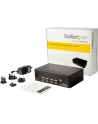 StarTech.com Port Dual DisplayPort KVM Switch - DP KVM Switch - 4K (60Hz) - KVM / Audio / USB Switch - 4 x KVM / Audio / USB - 1 Local User - Desktop, rack-mountable - nr 22
