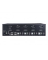 StarTech.com Port Dual DisplayPort KVM Switch - DP KVM Switch - 4K (60Hz) - KVM / Audio / USB Switch - 4 x KVM / Audio / USB - 1 Local User - Desktop, rack-mountable - nr 4