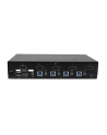 StarTech.com 4 Port DisplayPort KVM Switch With Built-in USB3.0 Hub - 4K - KVM / USB Switch - USB - 4 x KVM / Audio / USB + 3 x SuperSpeed ??USB - 1 Local User - Rack Mountable - AC 120/230 V DC 9 - 12 V (SV431DPU3A2) - nr 11