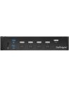 StarTech.com 4 Port DisplayPort KVM Switch With Built-in USB3.0 Hub - 4K - KVM / USB Switch - USB - 4 x KVM / Audio / USB + 3 x SuperSpeed ??USB - 1 Local User - Rack Mountable - AC 120/230 V DC 9 - 12 V (SV431DPU3A2) - nr 20