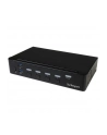 StarTech.com 4 Port DisplayPort KVM Switch With Built-in USB3.0 Hub - 4K - KVM / USB Switch - USB - 4 x KVM / Audio / USB + 3 x SuperSpeed ??USB - 1 Local User - Rack Mountable - AC 120/230 V DC 9 - 12 V (SV431DPU3A2) - nr 5