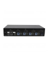 StarTech.com 4 Port DisplayPort KVM Switch With Built-in USB3.0 Hub - 4K - KVM / USB Switch - USB - 4 x KVM / Audio / USB + 3 x SuperSpeed ??USB - 1 Local User - Rack Mountable - AC 120/230 V DC 9 - 12 V (SV431DPU3A2) - nr 7